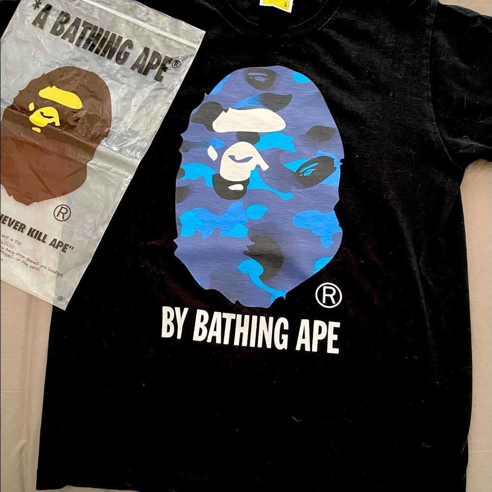 BAPE 1st Camo Big Ape Head Tee White